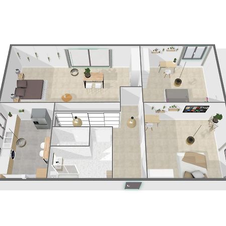 לה פלסי-רובינסון La Hearty Room Logement En Colocation מראה חיצוני תמונה
